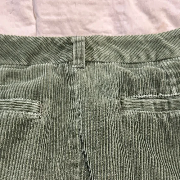 Tailor B. Moss Deep Green Corduroy Mini Skirt - Picture 7 of 8